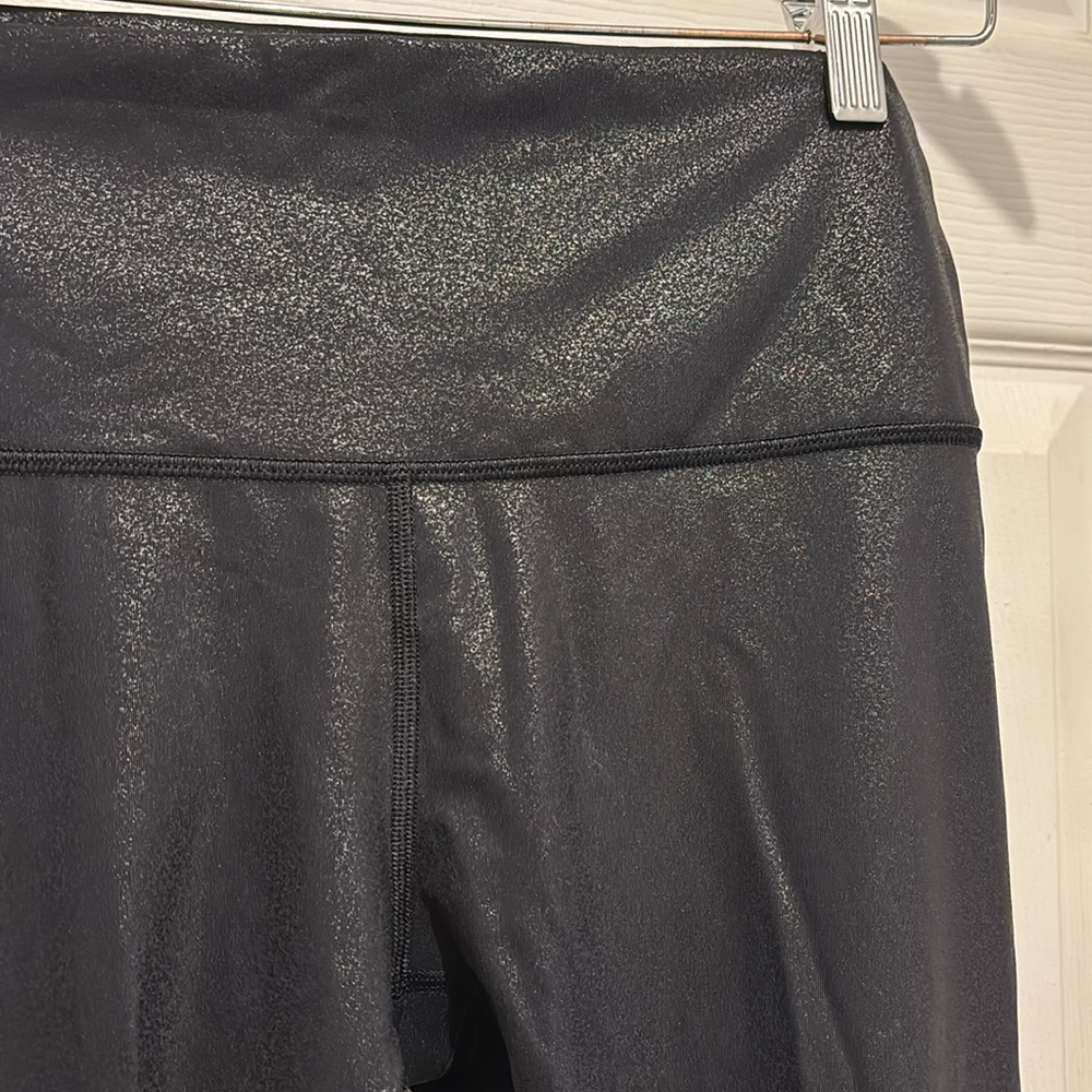 Lululemon Wunder under high rise foil leggings - Picture 2 of 5